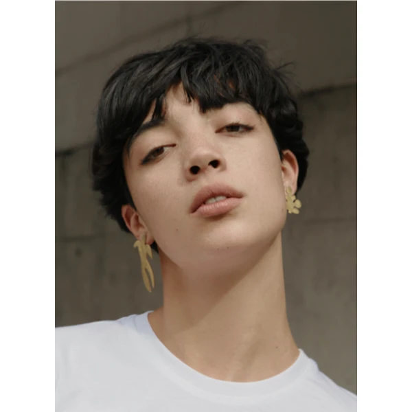 Alejandra de Coss women’s Icarus gold plated earrings Earrings contemporary jewellery Luxury Shoes 
