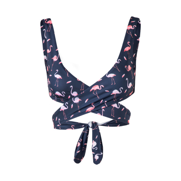 Kobe navy printed bikini top Beachwear beachwear Luxury Shoes 