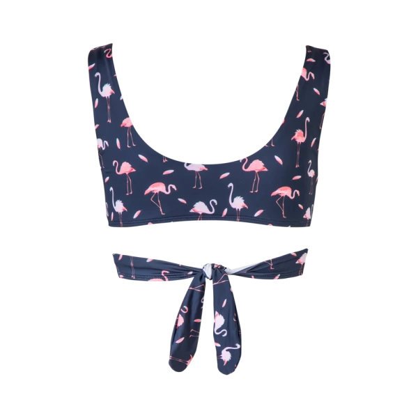 Kobe navy printed bikini top Beachwear beachwear Luxury Shoes 