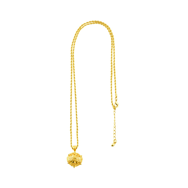 Flor Amazona women’s la joya long gold necklace Jewelry  Luxury Shoes 