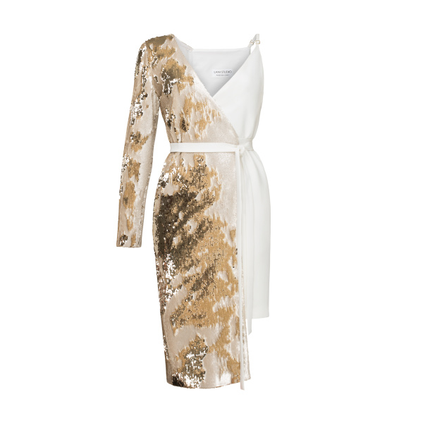 Asymmetrical ivory dress Asymmetrical ivory Tuxedo Dress Clothing Apple Bodyshape Luxury Shoes 