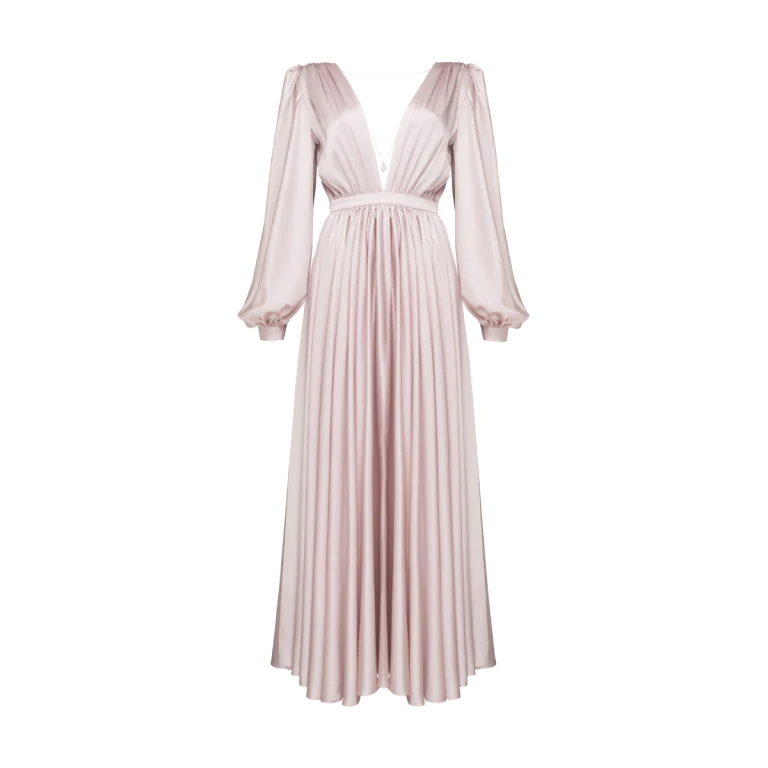 Pudra Silk With Baroque Pearl Jumpsuit – XL   Luxury Shoes 