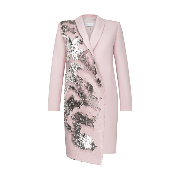 Sequin Tuxedo Pudra Dress – XL   Luxury Shoes 