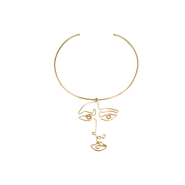 Alejandra de Coss women’s stabile gold plated choker Accessories choker Luxury Shoes 