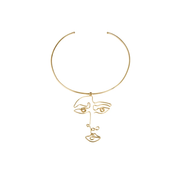 Alejandra de Coss women’s stabile gold plated choker Accessories choker Luxury Shoes 