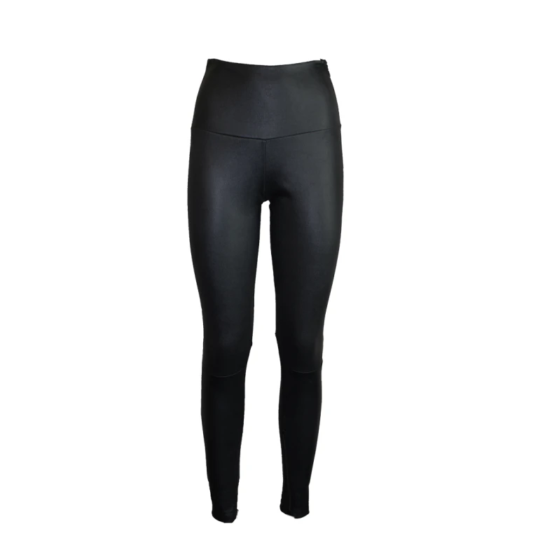 MLML women’s olivia high waist leather leggings Clothing leather goods Luxury Shoes 