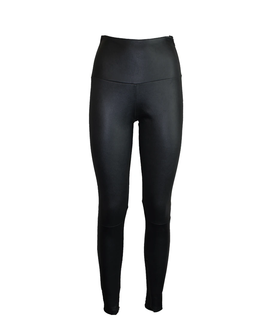 OLIVIA BK LEATHER MLML women’s olivia high waist leather leggings Clothing leather goods Luxury Shoes