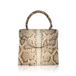 Luana Crocodile Brown Leather Clutch Bag Bags Bangkok Bootery Luxury Shoes 