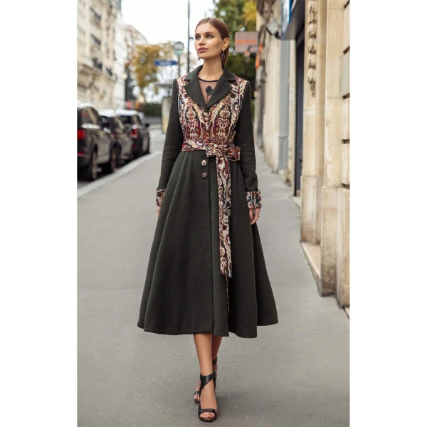 Wool Cashmere Elea Coat Clothing A-Line Dresses Luxury Shoes 