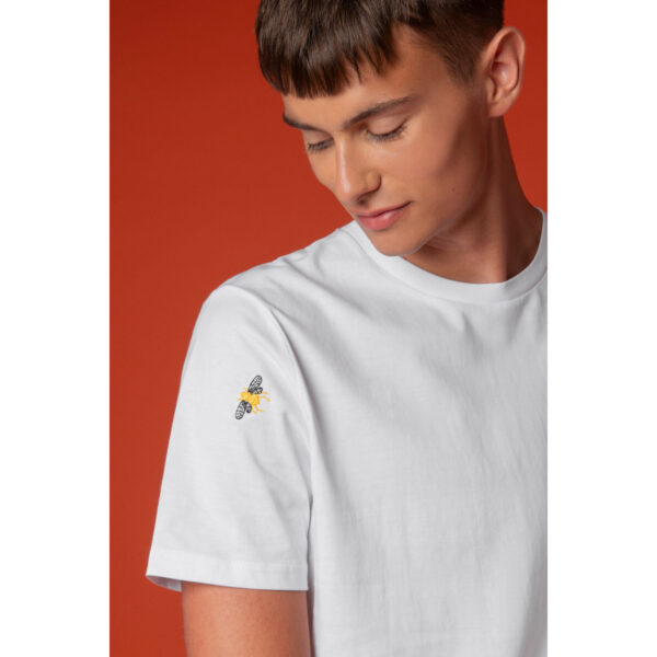 Ingmarson men’s bee embroidered t-shirt, view 4