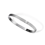 Men-bangle-SATURNE-5-X-silver-rhodium-plated.V1 Saturne X Bangle Men Luxury Shoes