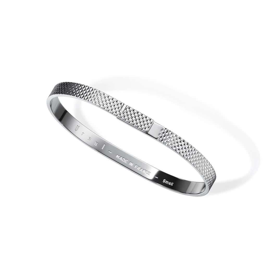 Men-bangle-SATURNE-5-X-silver-rhodium-plated.V1 Saturne X Bangle Men Luxury Shoes