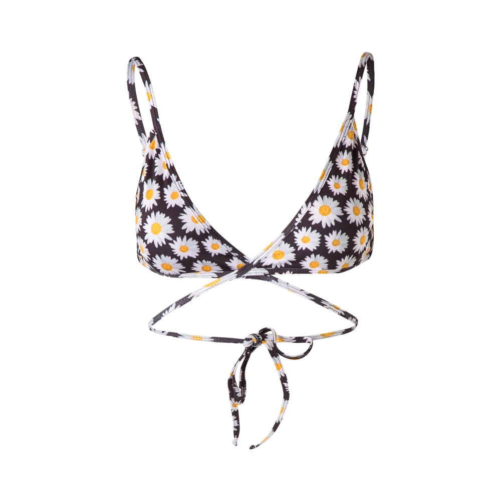 Merida-top-Daisies-Front VerdeLimon women’s merida flower print swim top Beachwear beachwear Luxury Shoes
