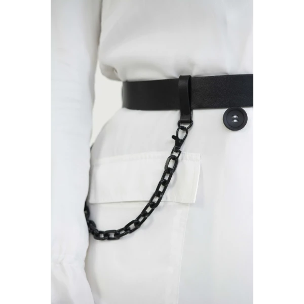 THE LEATHER BATTLE BELT Accessories Belt Luxury Shoes 