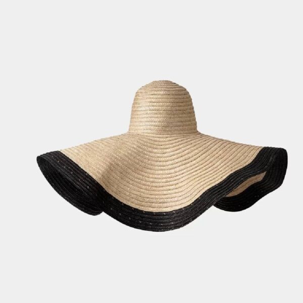Lina Osorio Maxi xxl straw hat, view 2