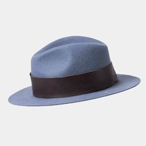 Lina Osorio Gray brown felt hat, view 2