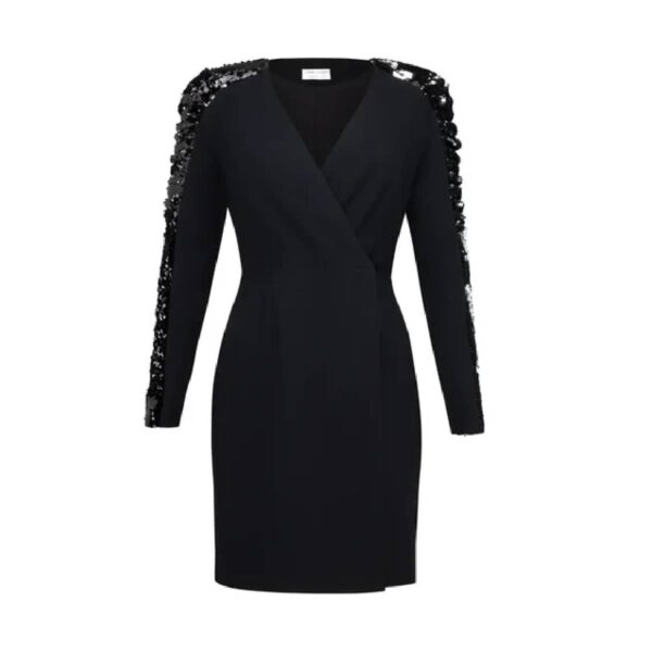 Lani Studio Tuxedo Black Dress, view 2