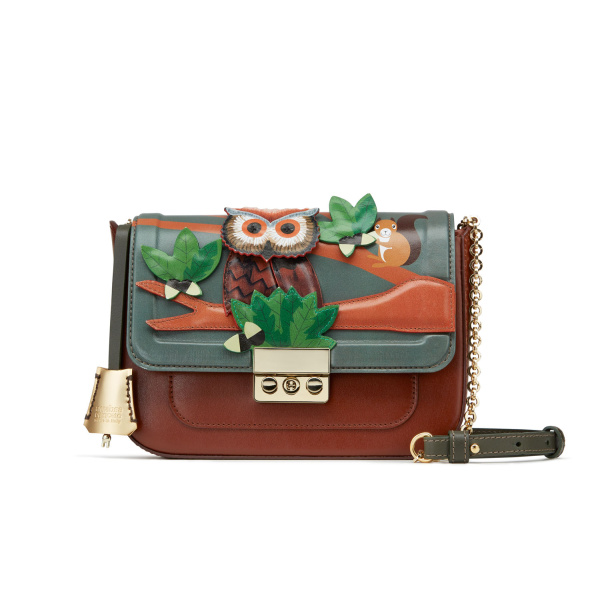Annalisa Caricato Owl Look Cross Body Bag