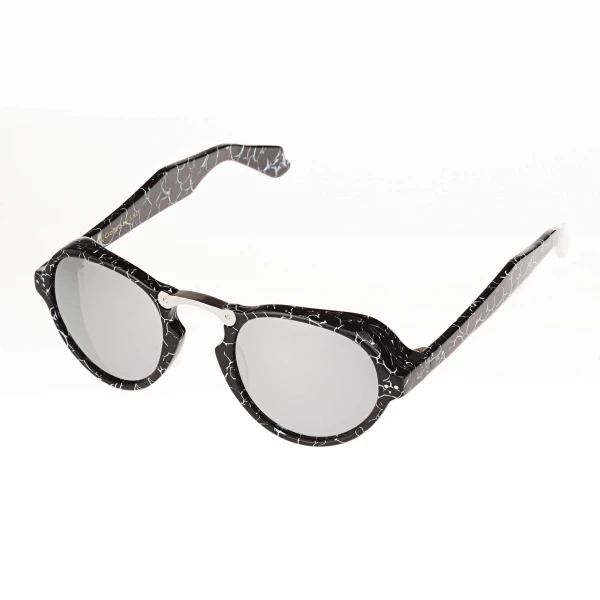 Neo-Ne men’s rufter black acetate lightning sunglasses Men Black Luxury Shoes 