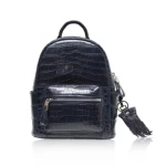 Blue Renny Belly Crocodile Backpack Men backpack Luxury Shoes 