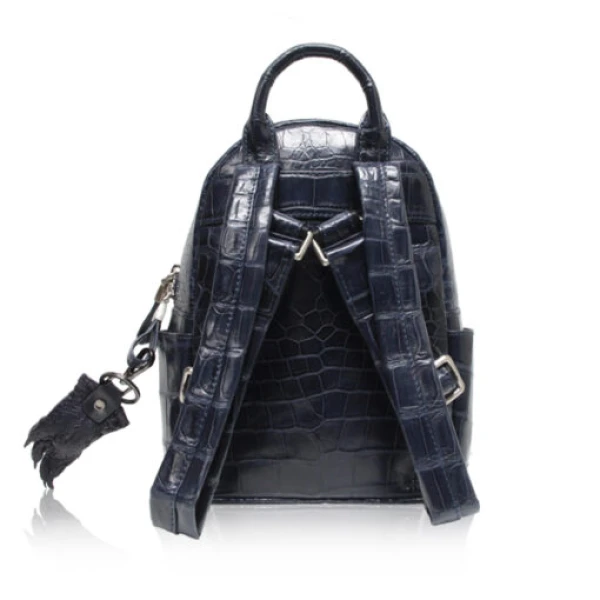 Blue Renny Belly Crocodile Backpack Men backpack Luxury Shoes 