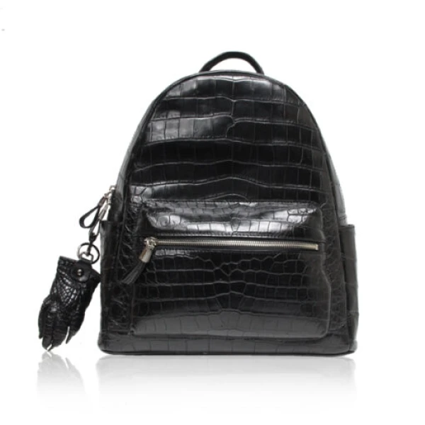 Black Renny Belly Crocodile Backpack Backpacks backpack Luxury Shoes 