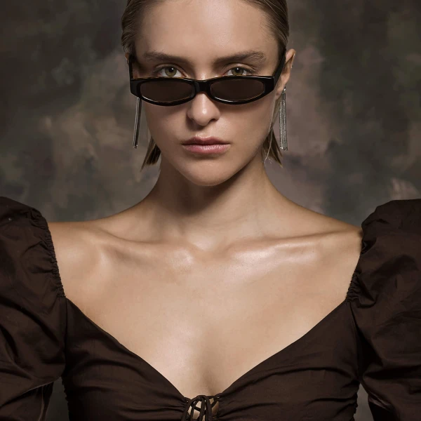 Neo-Ne women’s seer black acetate sunglasses Accessories Black Luxury Shoes 