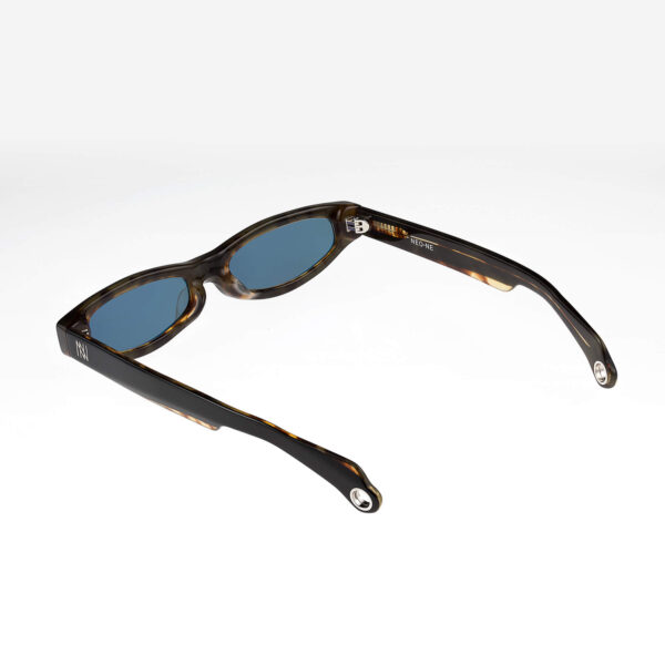 Neo-Ne Eyewear Neo-Ne women’s seer black acetate sunglasses, view 4