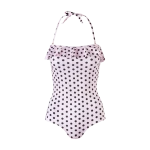 VerdeLimon women’s sevilla one-piece polka dot swimsuit Clothing beachwear Luxury Shoes 
