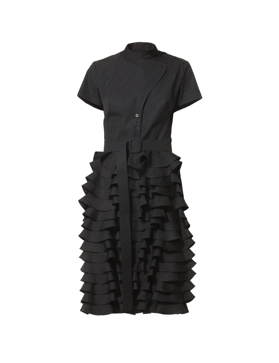 TALENTED_black_ruffle_dress Talented women’s little black ruffle dress Clothing Black Luxury Shoes