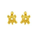 Flor Amazona women’s tortuga kogui gold earrings Jewelry  Luxury Shoes 