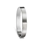 U689-SIBR_Jonc-Saturne-9-Argent_Vue1 Saturne 9 Bangle Men Luxury Shoes