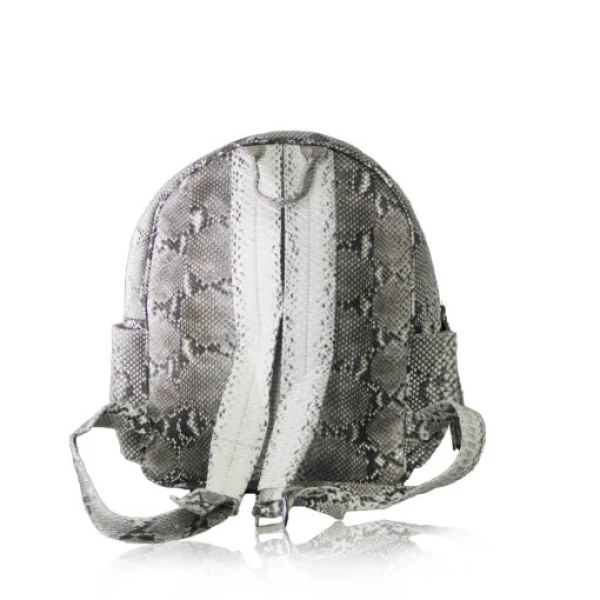 Natural Ultra Python Leather Backpack Men backpack Luxury Shoes 