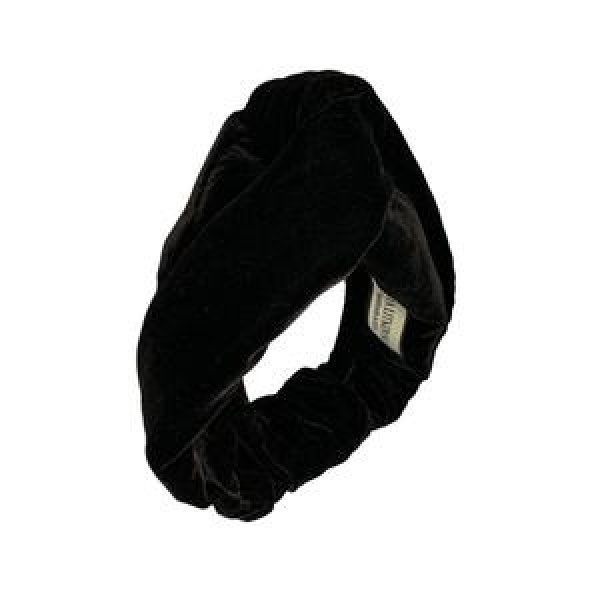 Tanya Litkovska women’s velvet black turban Accessories black velvet headband Luxury Shoes 