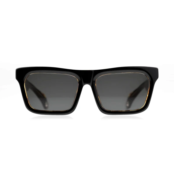 Neo-Ne men’s watcher black acetate sunglasses Men Black Luxury Shoes 