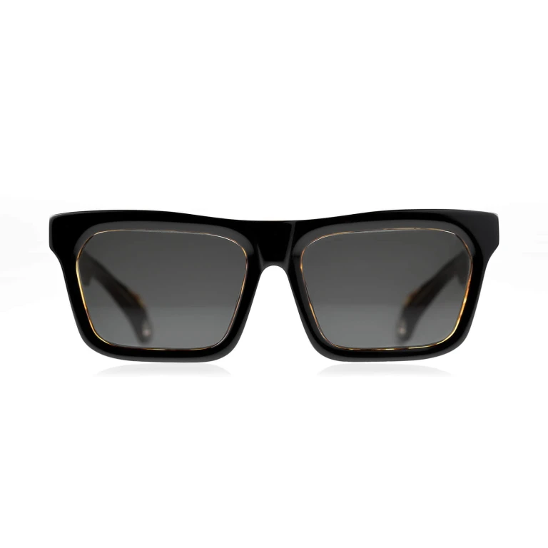 Neo-Ne men’s watcher black acetate sunglasses Men Black Luxury Shoes 