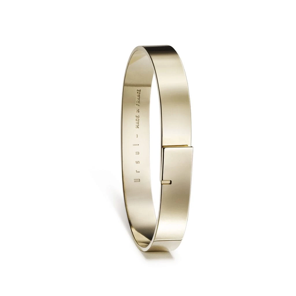 Women-bangle-SATURNE-5-Vermeil-gold-polished-V1 Saturne 9 Gold Plated Bangle Bracelet Cuffs women Luxury Shoes