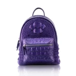 Purple Renny Hornback Crocodile Backpack Backpacks backpack Luxury Shoes 