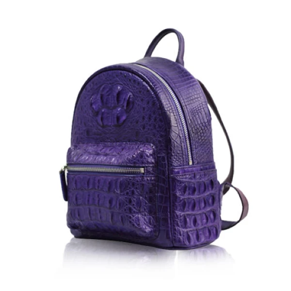 Purple Renny Hornback Crocodile Backpack Backpacks backpack Luxury Shoes 