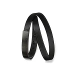 U-Turn Twice Black Bracelet Men  Luxury Shoes 