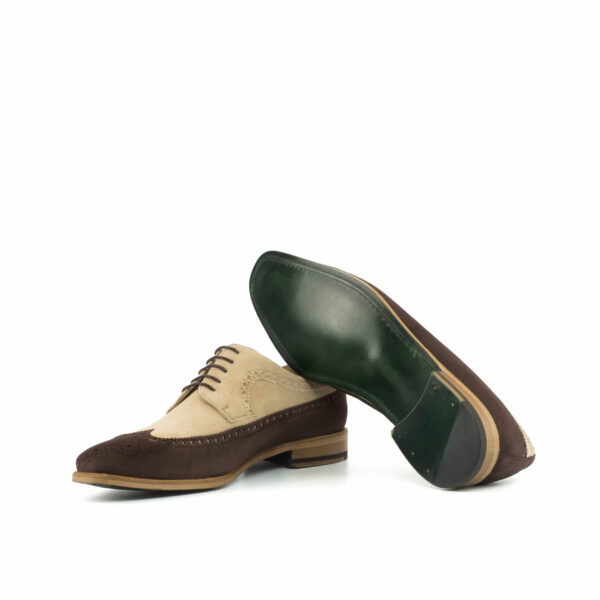  Luxury Handbags by you Mens Dress Longwing Blucher Shoe, view 3