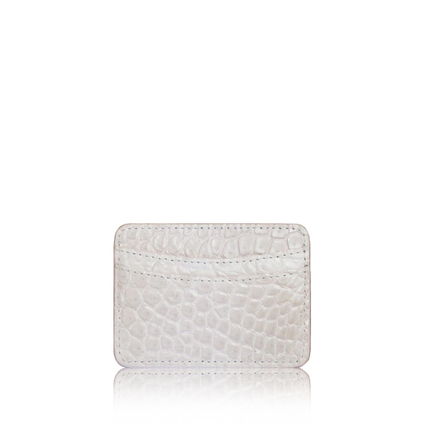 Crocodile Leather Pearl Cardholder Accessories Bangkok Bootery Luxury Shoes 