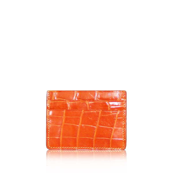 Crocodile Leather Mango Cardholder Accessories Bangkok Bootery Luxury Shoes 