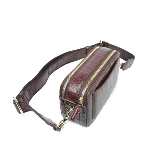 Crocodile Leather Belt Bag Bags Bangkok Bootery Luxury Shoes 