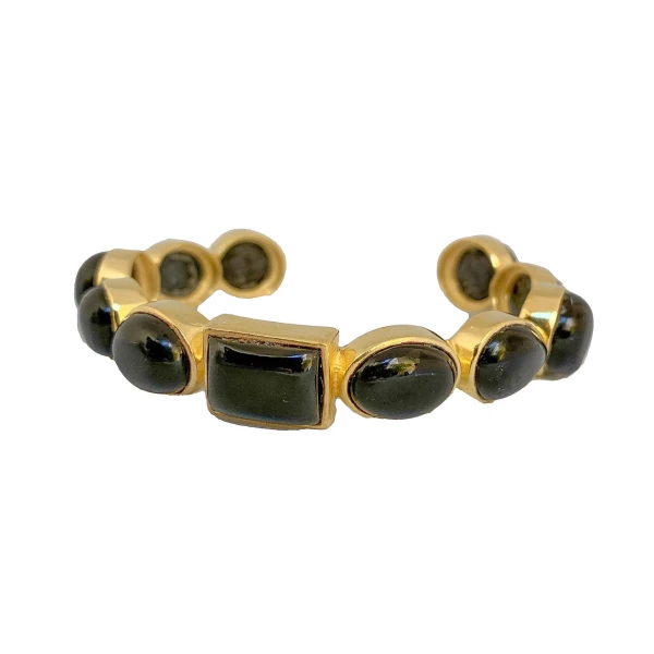 Tanya litkovska Women’s Essential Bangle Bracelet Bracelets black velvet headband Luxury Shoes 