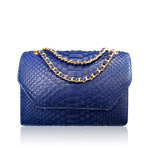 Luana Crocodile Brown Leather Clutch Bag Bags Bangkok Bootery Luxury Shoes 
