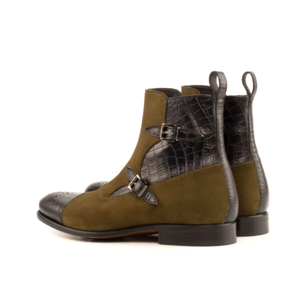  Luxury Handbags by you Mens Dress Octavian Buckle Boot, view 2