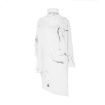 Asymmetrical marbled dress Clothing dress Luxury Shoes 