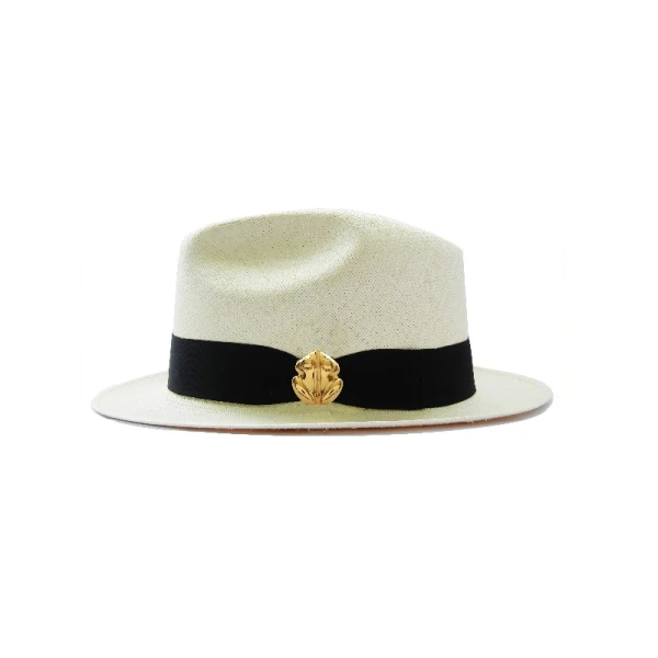 Flor Amazona women’s serpientes short wing straw Panama hat Accessories hair accessories Luxury Shoes 
