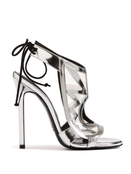 Etty Leon indra women’s metallic heeled sandals Sandals  Luxury Shoes 